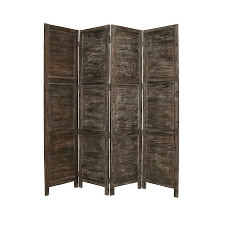 Screen Gems Nantucket Room Divider SG-53 Black